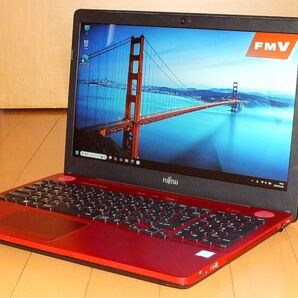 FUJITSU AH45/X Core i3 ブルーレイ webカメラ bluetooth メモリ8G HDD 1TB Win11