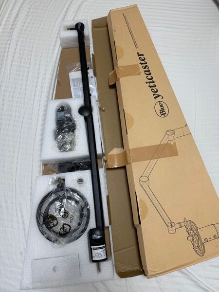 美品 Blue Yeticaster Yeti BM400C USBマイク ショックマウント COMPASS マイクアームセット
