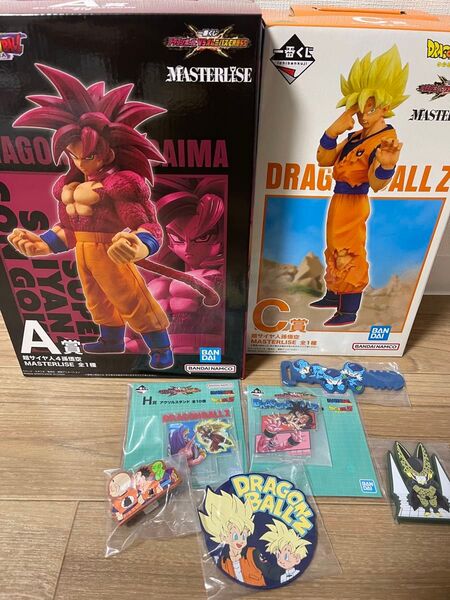 一番くじ ドラゴンボール オムニバスCROSS A賞、C賞