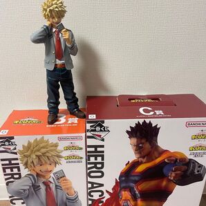 一番くじ 僕のヒーローアカデミア〜紡ぐ力〜 B賞・C賞 エンデヴァー 爆豪