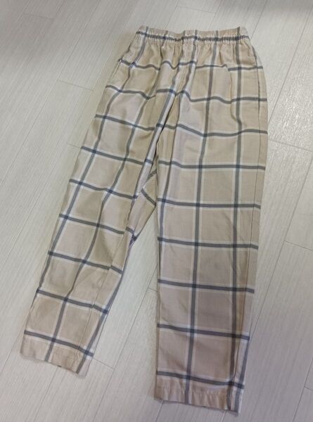 ジーユー GU チェック パンツ 120