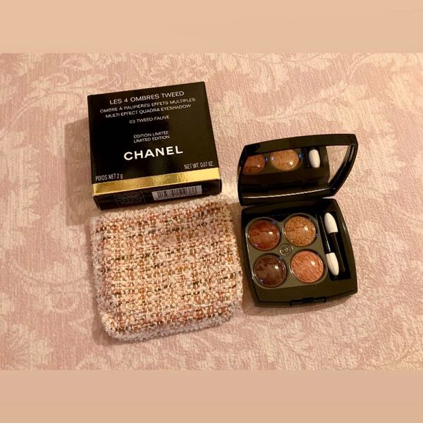 CHANEL シャネル アイシャドウ レ キャトル オンブル ツイード#03 ツイード フォーヴ
