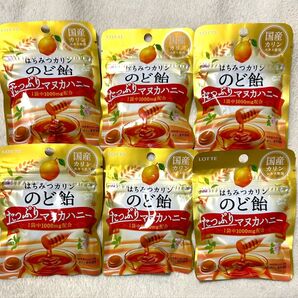 はちみつカリンのど飴 6袋