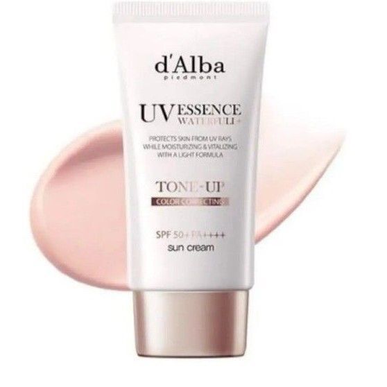 ダルバ d'Albaトーンアップサンクリーム 日焼け止め 化粧下地 パープル35ml(新品未開封)