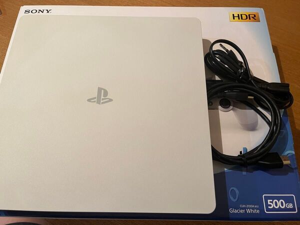 SONY Playstation4 PS4 CUH-2100A 500GB 通電 初期化 動作確認済 念の為ジャンク扱い ホワイト