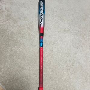 値下げしました!一般軟式 M球対応モデル アディダス エアロハンマー 85センチ 超美品 グリップ交換済 金属バット