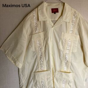 Maximos USA オープンカラー キューバシャツ