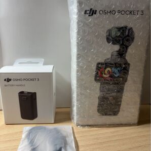 DJI Osmo Pocket 3 バッテリーハンドル Type-Cケーブル 3点セット 未使用に近い