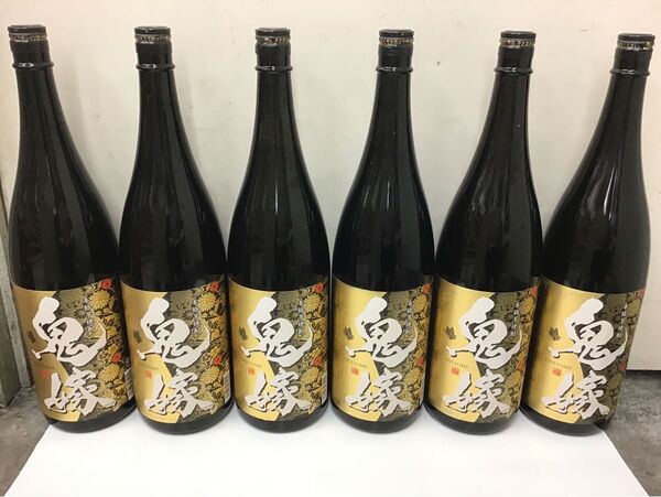 【父の日ギフト】★★ いも焼酎 鬼嫁 ★★ 1.8L 25度 1ケース(6本入)