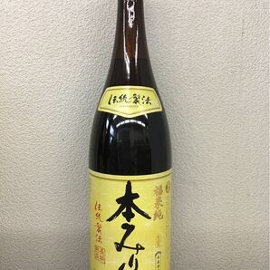 【岐阜・白扇酒造】 福来純 「伝統製法」熟成本みりん 1.8L 1本