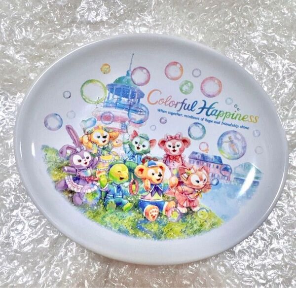 ディズニーシー カラフルハピネス スーベニア プレート 新品未使用 ダッフィー 20周年