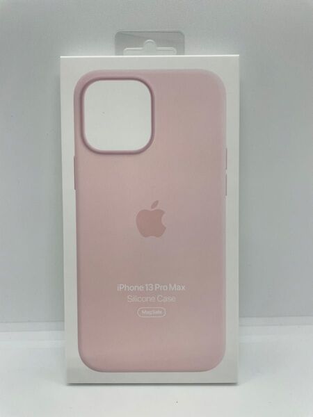 【新品未開封】Apple純正 MagSafe対応 iPhone 13 Pro Max シリコンケース チョークピンク