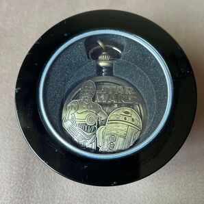 STAR WARS 懐中時計 C-3PO R2-D2 ケース付き