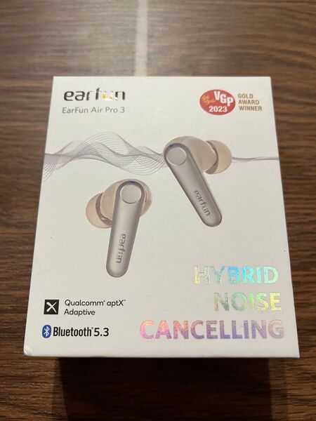 EarFun Air Pro3 ワイヤレスイヤホン ノイズキャンセリング 左耳イヤホン不具合
