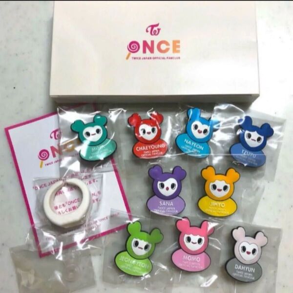 TWICE ペンライトデコレーション ファンクラブ会員特典 ラブリー キャンディボン CANDYBONG∞