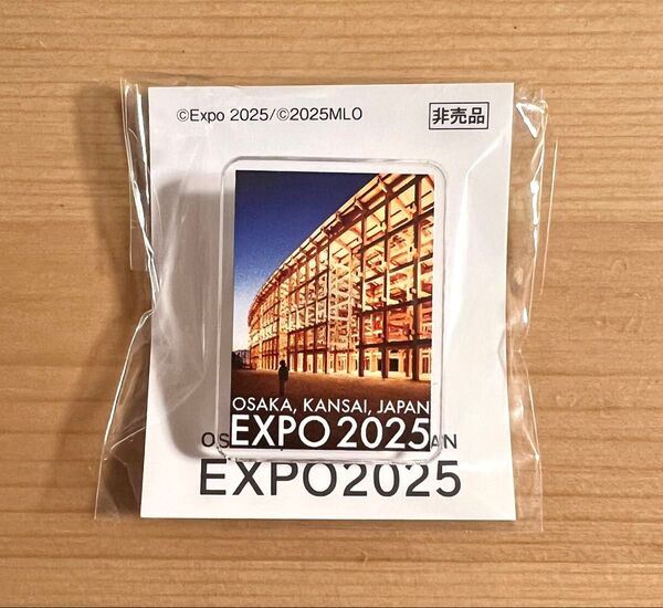 【非売品】5月限定デザイン 大阪万博 関西万博 ピンバッジ ピンズ ミャクミャク EXPO2025 大屋根リング