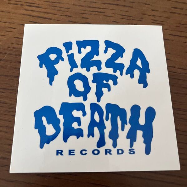 pizza of death ステッカー kenyokoyama Hi-STANDARD 横山健 fatwreck nofx