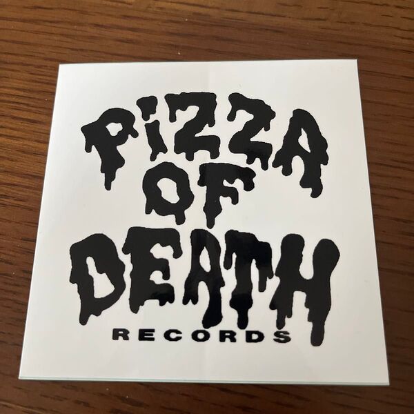 pizza of death ステッカー② kenyokoyama 横山健 Hi-STANDARD