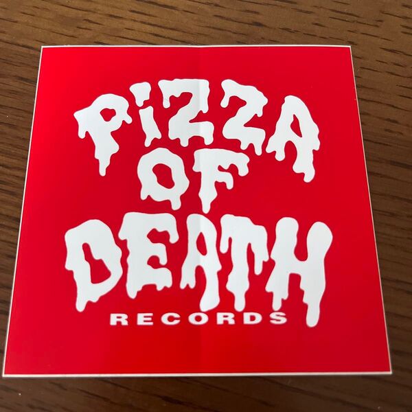 pizza of death ステッカー ③ 横山健 kenyokoyama Hi-STANDARD fatwreck nofx