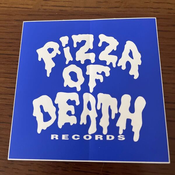 pizza of death ステッカー④ kenyokoyama 横山健 Hi-STANDARD fatwreck nofx