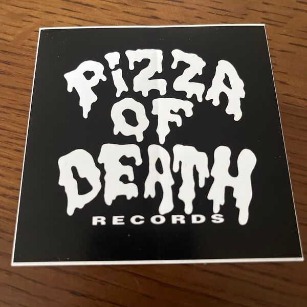 pizza of death ステッカー⑤ kenyokoyama 横山健 Hi-STANDARD fatwreck nofx