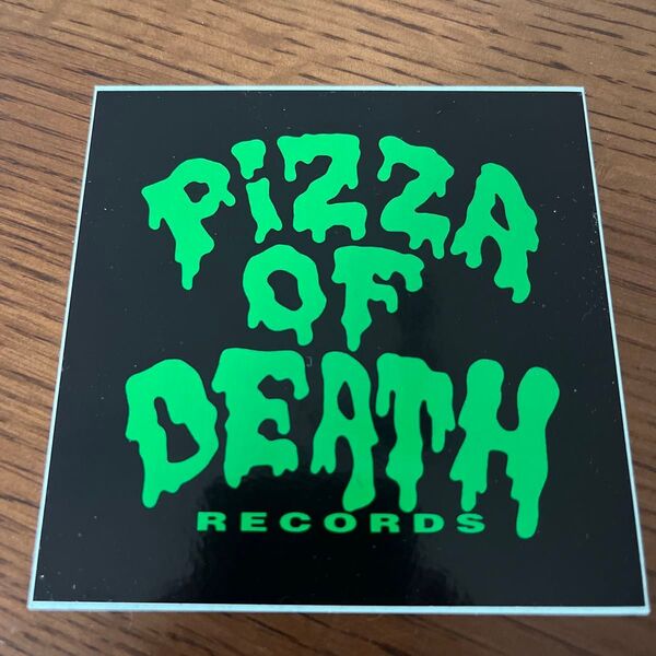 pizza of death ステッカー⑥ kenyokoyama Hi-STANDARD 横山健 fatwreck nofx