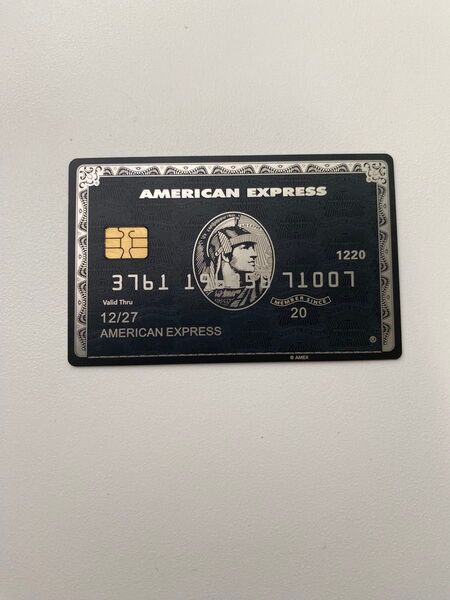 AMERICAN EXPRESS アメリカン・エキスプレス センチュリオン・カード メタル 金属製 レプリカ コレクション