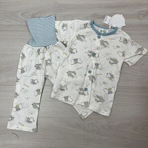 ディズニー ダンボ パジャマ ベビー 95 新品 未使用 バースデイ 上下セット 半袖 半袖パジャマ