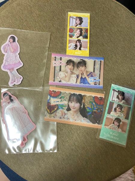ラッフルくじ キューティーストリート 桜庭遥花 古澤有澤 板倉佳奈 ステッカー カード 一枚売り