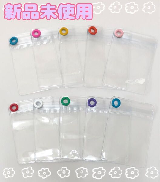 キャンディバッグ 袋 10枚 5×7cm カラーハトメ