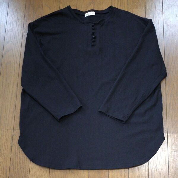 tsukuru&Lin カットソー 長袖 ブラック サイズМ Tシャツ