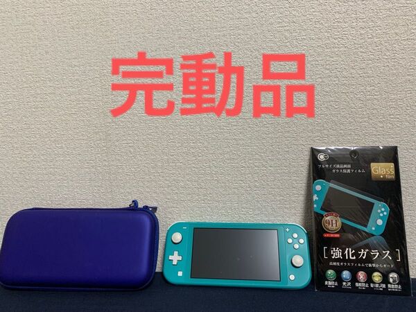 Nintendo Switch Lite ターコイズ おまけ2点付き