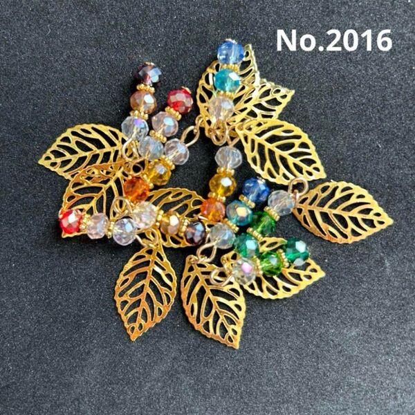 No.2016 チャーム コネクター ハンドメイド アクセサリー パーツ キット