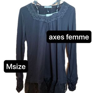axes femme カットソー