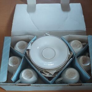 NIKKOカップ&ソーサー 6客セット昭和レトロ