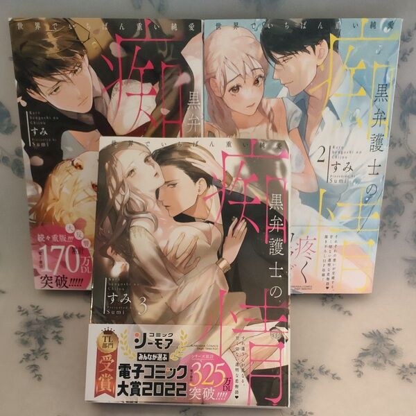 黒弁護士の痴情 世界でいちばん重い純 1巻2巻3巻(BUNKASHA COMICS S・gi) すみ 著