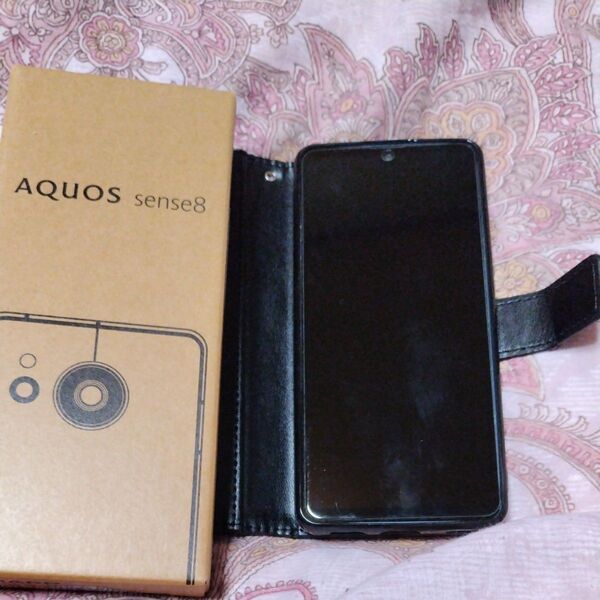 AQUOS sense8 SH-M26 楽天モバイル版 コバルトブラック SIMフリージャンク