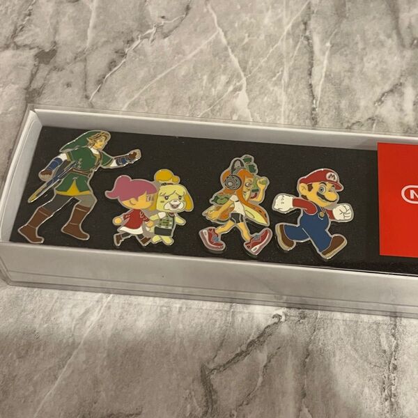 任天堂 ピンズセット 東京 バッジ マリオ どうぶつの森 スプラトゥーン ゼルダ
