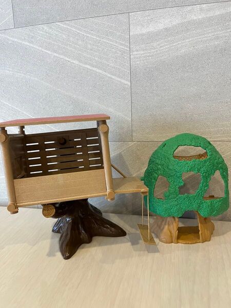 シルバニア ヒミツのおうち 初期 レア 希少 ツリーハウス 木のおうち