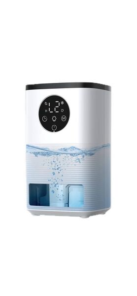 新品未使用 除湿機 小型 1500ML 大容量タンク 湿気 衣類乾燥 タイマー