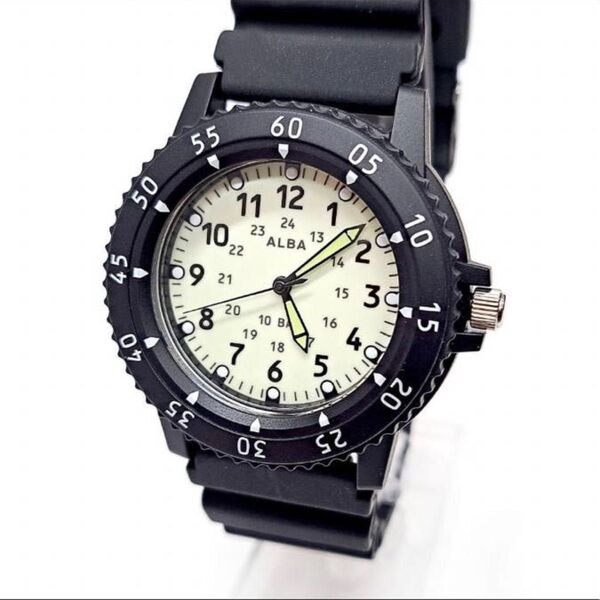 【新品】セイコー SEIKO アルバ ALBA AQPK413 夜光ルミブライト付 腕時計 アナログ クォーツ