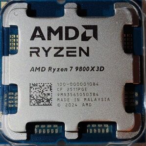 新品 AMD Ryzen 7 9800X3D バルク品