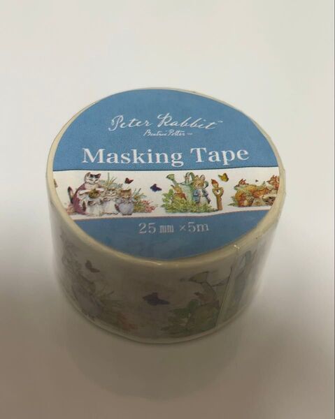 ピーターラビット マスキングテープ 25mm×5m 未使用