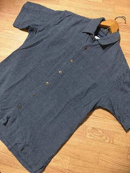 GLOBAL WORK グローバルワーク メンズ チェック柄 半袖シャツ トップス