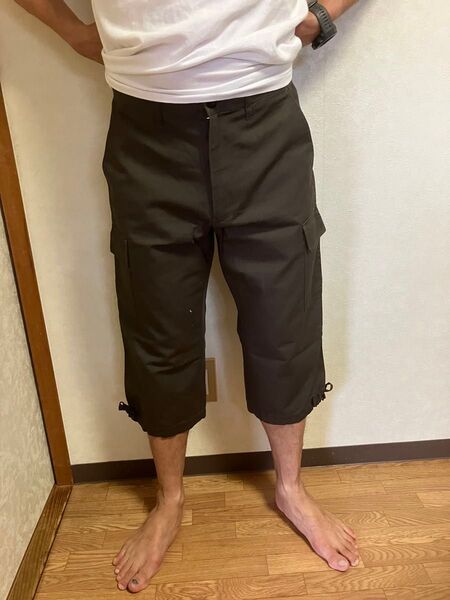 MUJI 無印良品 メンズ ボトムス クロップドパンツ 膝下七分丈 パンツ カーゴパンツ
