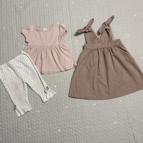 アプレレクール べべ バースデイ 90 セット 女の子 春服 夏服 女の子 子供服 キッズ Tシャツ
