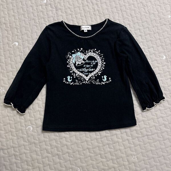 エニィファム any FAM トップス カットソー 長袖 110. 子供服 Tシャツ トレーナー 女の子 キッズ