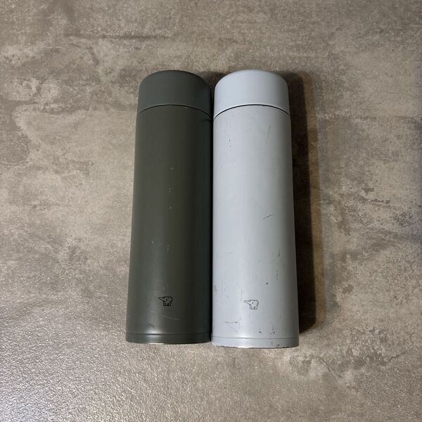 象印 マホービン シームレス水筒 600ml 2本セット 水筒 魔法瓶 保温