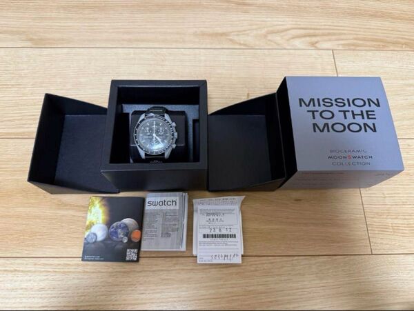 Swatch × Omega Mission to the Moon 未使用 オメガ ムーンスウォッチ