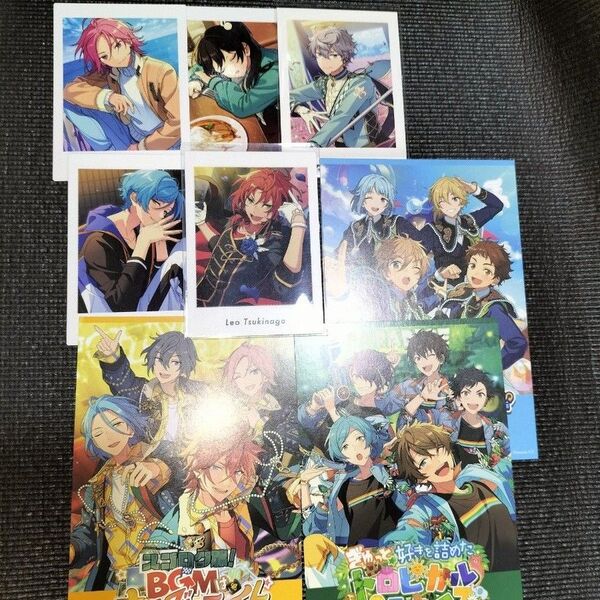 あんスタ ぱしゃこれ ぱしゃっつ オフィス ポストカード 瀬名泉 月永レオ 天城燐音 桜河こはく 氷鷹北斗 深海奏汰 HiMERU